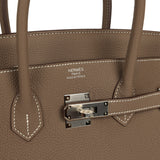 Hermes Birkin 35 Etoupe Togo Palladium Hardware - Thumbnail View 7