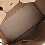 Hermes Birkin 35 Etoupe Togo Palladium Hardware - Thumbnail View 8