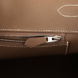 Hermes Birkin 35 Etoupe Togo Palladium Hardware - Thumbnail View 9