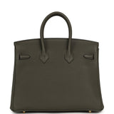 Hermes Birkin 25 Vert de Gris Togo Gold Hardware - Thumbnail View 4