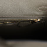 Hermes Birkin 25 Vert de Gris Togo Gold Hardware - Thumbnail View 9