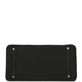 Hermes Special Order (HSS) Birkin 40 Black Verso Togo Brushed Gold Hardware - Thumbnail View 6