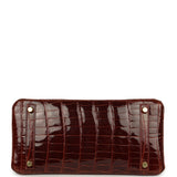 Vintage Hermes Birkin 30 Miel Shiny Niloticus Crocodile Gold Hardware - Thumbnail View 6