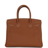 Hermes Birkin 30 Gold Togo Gold Hardware - Thumbnail View 4