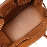 Hermes Birkin 30 Gold Togo Gold Hardware - Thumbnail View 8