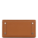 Hermes Birkin Sellier 25 Gold Epsom Palladium Hardware - Thumbnail View 6