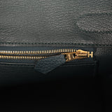 Hermes Birkin 30 Vert Cypress Clemence Gold Hardware - Thumbnail View 9