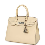 Hermes Birkin Sellier 30 Nata Epsom Palladium Hardware - Thumbnail View 5