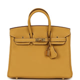 Hermes Birkin 25 Curry Togo Gold Hardware - Thumbnail View 1