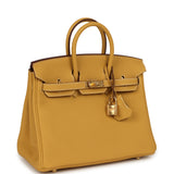Hermes Birkin 25 Curry Togo Gold Hardware - Thumbnail View 2