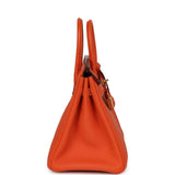 Hermes Birkin 25 Feu Togo Gold Hardware - Thumbnail View 3
