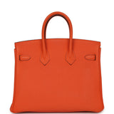 Hermes Birkin 25 Feu Togo Gold Hardware - Thumbnail View 4