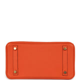 Hermes Birkin 25 Feu Togo Gold Hardware - Thumbnail View 6