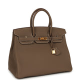 Hermes Birkin 35 Etoupe Togo Gold Hardware - Thumbnail View 2