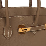 Hermes Birkin 35 Etoupe Togo Gold Hardware - Thumbnail View 7
