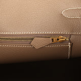 Hermes Birkin 35 Etoupe Togo Gold Hardware - Thumbnail View 9