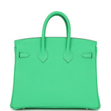 Hermes Birkin 25 Vert Comics Togo Palladium Hardware - Thumbnail View 4