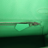 Hermes Birkin 25 Vert Comics Togo Palladium Hardware - Thumbnail View 9