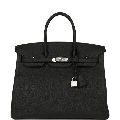 Hermes Birkin 35 Black Togo Palladium Hardware