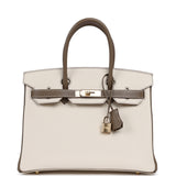 Hermes Special Order (HSS) Birkin 30 Nata, Etoupe Chevre Mysore Permbarass Hardware - Thumbnail View 1