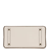 Hermes Special Order (HSS) Birkin 30 Nata, Etoupe Chevre Mysore Permbarass Hardware - Thumbnail View 6
