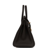 Hermes Birkin 25 Bai Brun Togo Gold Hardware - Thumbnail View 3