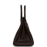 Hermes Birkin 30 Ebene Barenia Faubourg Palladium Hardware - Thumbnail View 3