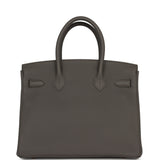 Pre-owned Hermes Birkin 30 Etain Togo Rose Gold Hardware - Thumbnail View 4