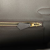Pre-owned Hermes Birkin 30 Etain Togo Rose Gold Hardware - Thumbnail View 9