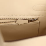 Hermes Birkin 30 Nata Swift and Jaune Poussin Toile H Canvas Palladium Hardware - Thumbnail View 9