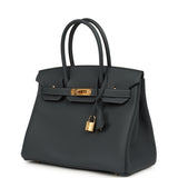 Hermes Birkin 30 Gris Misty Togo Gold Hardware - Thumbnail View 5