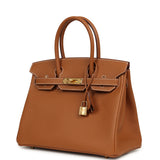 Hermes Birkin 30 Gold Epsom Gold Hardware - Thumbnail View 5