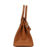 Hermes Birkin 30 Gold Epsom Gold Hardware - Thumbnail View 3