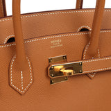 Hermes Birkin 30 Gold Epsom Gold Hardware - Thumbnail View 7