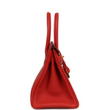 Pre-owned Hermes Birkin 30 Geranium Togo Gold Hardware - Thumbnail View 3