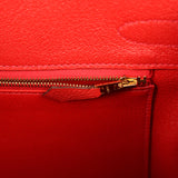 Pre-owned Hermes Birkin 30 Geranium Togo Gold Hardware - Thumbnail View 8