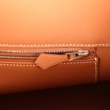 Hermes Birkin Shadow 35 Gold Swift Palladium Hardware - Thumbnail View 9