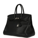 Pre-owned Hermes Birkin 35 Black Togo Palladium Hardware - Thumbnail View 5
