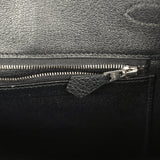 Pre-owned Hermes Birkin 35 Black Togo Palladium Hardware - Thumbnail View 8