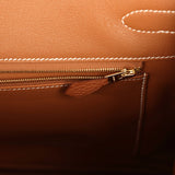 Hermes Birkin 35 Gold Togo Gold Hardware - Thumbnail View 8