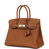 Hermes Birkin 30 Gold Togo Gold Hardware - Thumbnail View 5