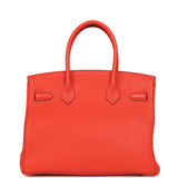 Pre-owned Hermes Birkin 30 Capucine Togo Gold Hardware - Thumbnail View 4