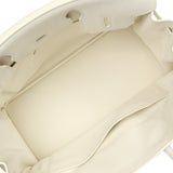 Hermès Birkin 30 White Clemence Gold Hardware - Thumbnail View 8