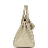 Hermes Birkin 25 Beton Matte Alligator Gold Hardware - Thumbnail View 3