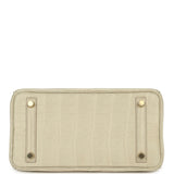 Hermes Birkin 25 Beton Matte Alligator Gold Hardware - Thumbnail View 6