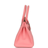 Hermes Birkin 30 Rose Confetti Epsom Palladium Hardware - Thumbnail View 3