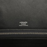 Pre-owned Hermes Shadow Birkin 35 Black Swift Palladium Hardware - Thumbnail View 8