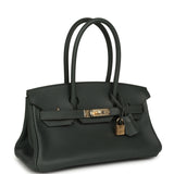 Hermes Shoulder Birkin Light 29 Vert Mangrove Evercolor Permabrass Hardware - Thumbnail View 2