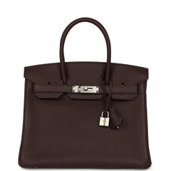 Hermes Birkin 30 Rouge Sellier Togo Palladium Hardware