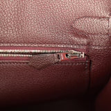 Hermes Birkin 30 Rouge Sellier Togo Palladium Hardware - Thumbnail View 9